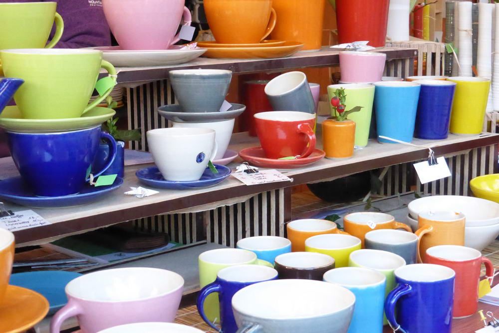 Keramiktassen Christkindlmarkt Linz