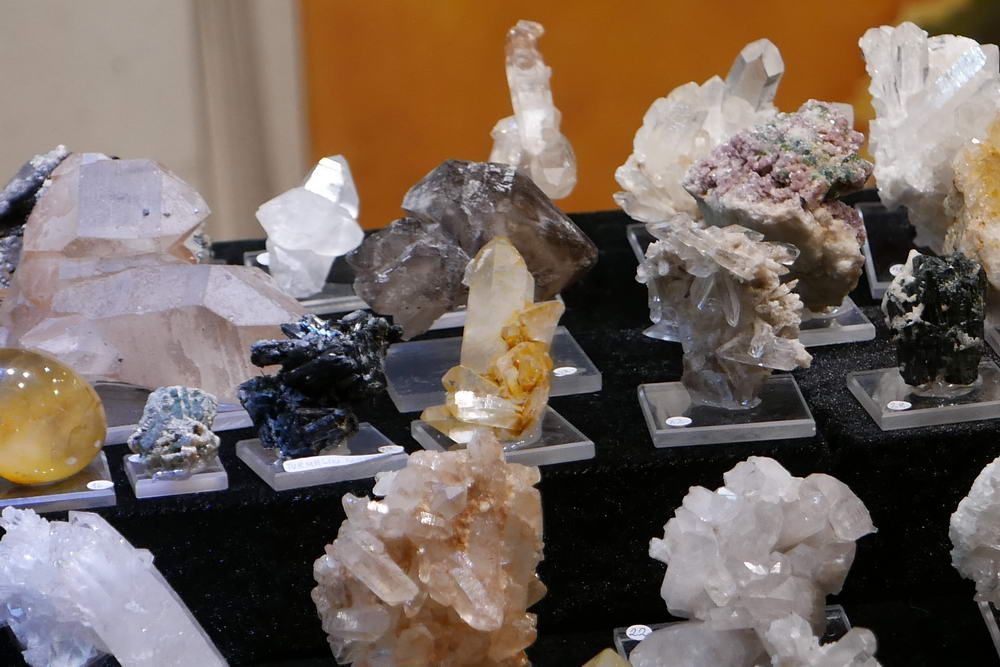 Christkindlmarkt Linz Mineralien