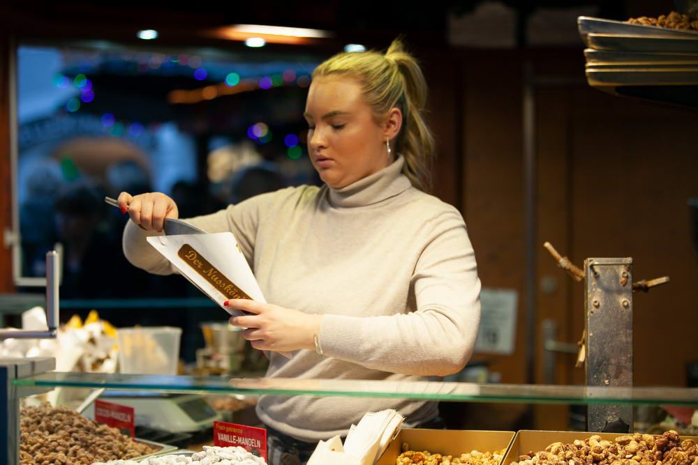 Christkindlmarkt Linz Nusskönig