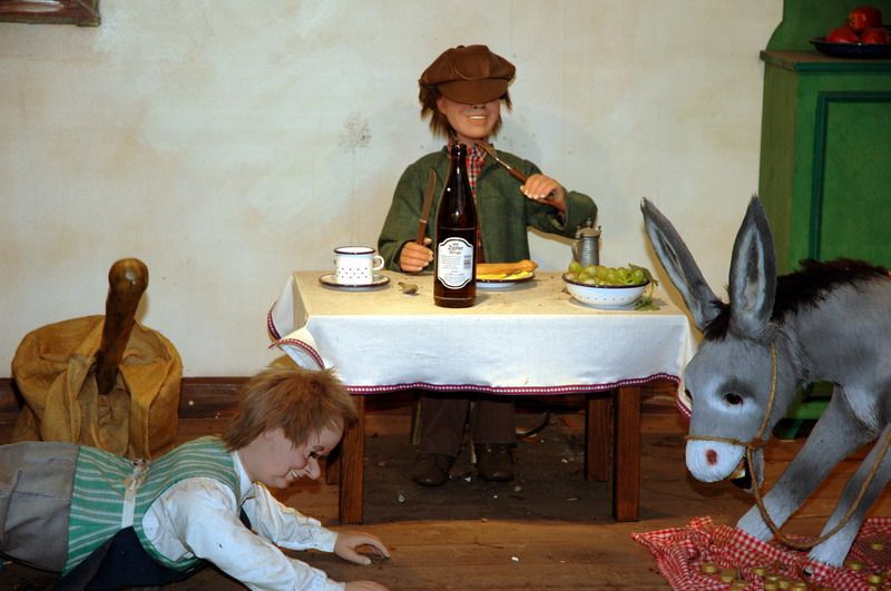 Märchen Weihnachtsmarkt Goldesel