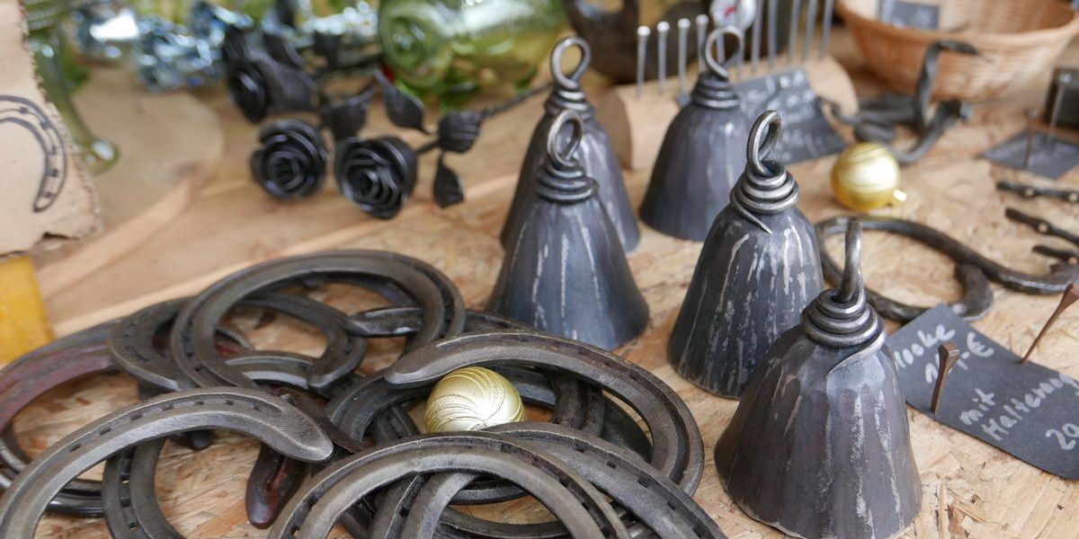 Weihnachtsmarkt Linz Kunst Schmied